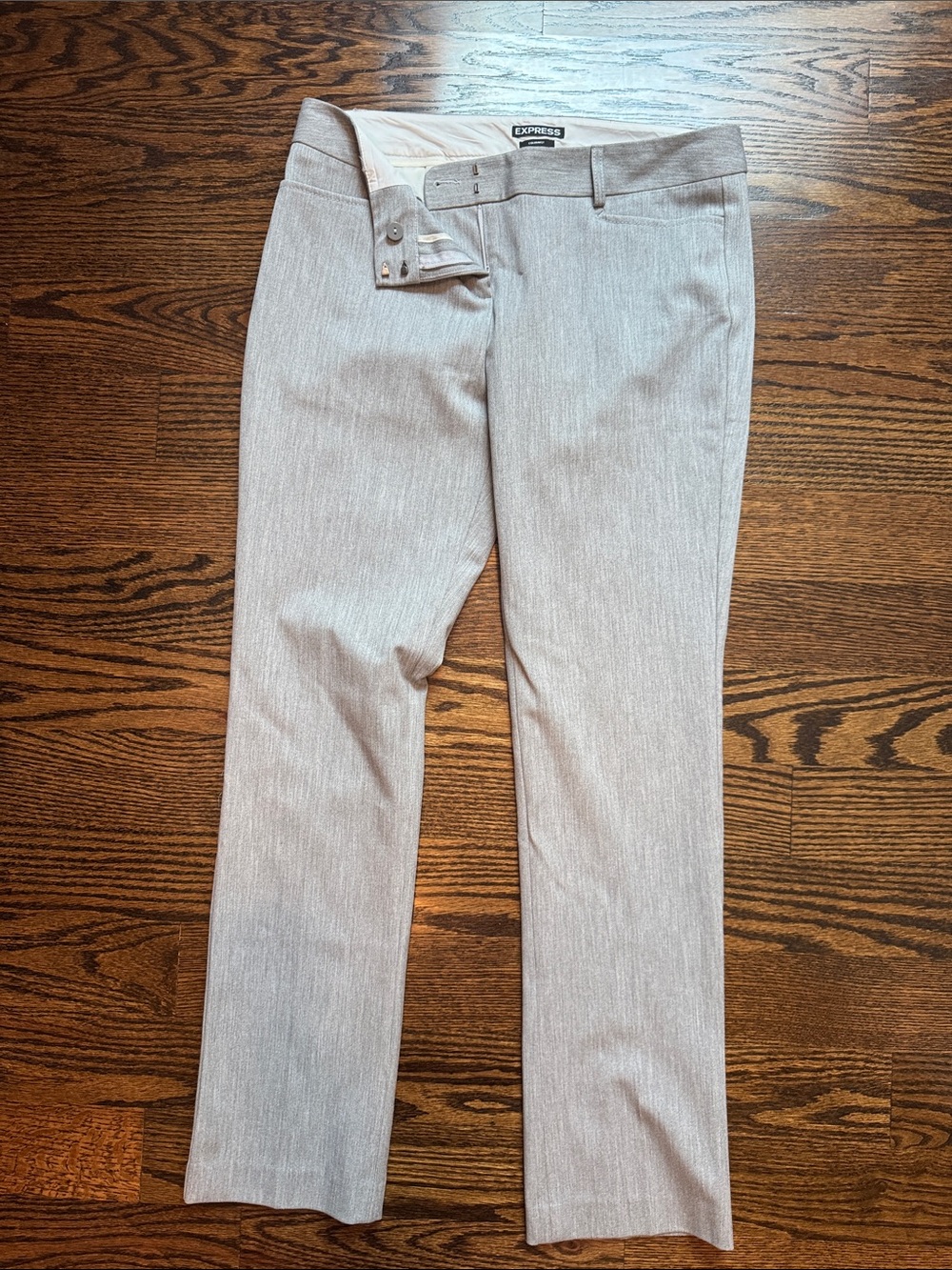 Express women’s Light Gray Dress Pants - Slim Taper